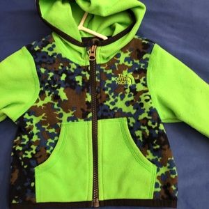 THE NORTH FACE baby boys hooded fleece jacket